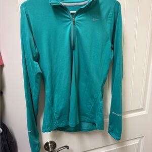 Nike Women's Aqua Long Sleeve Tee